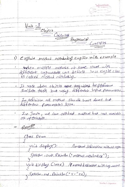JAVA Assignment 3(032)